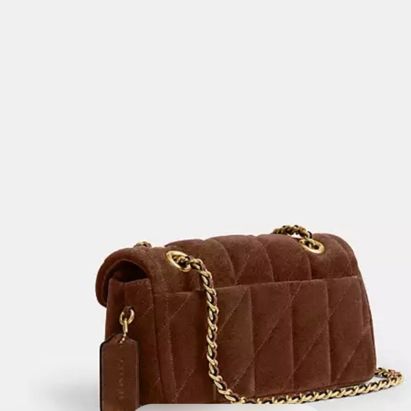 Authentic Coach Tabby Shoulder Bag 20 With Quilting - Picture 4 of 5